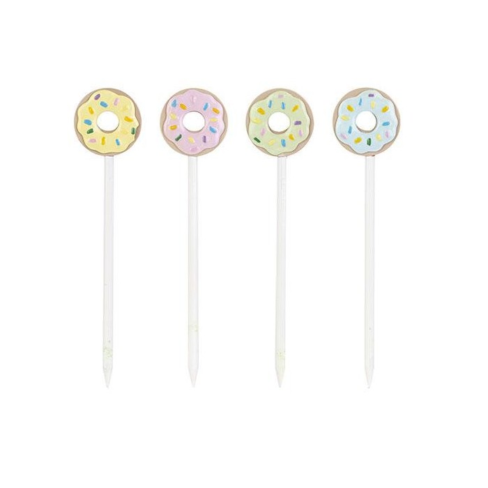 MATITA CON DONUT 4 COLORI